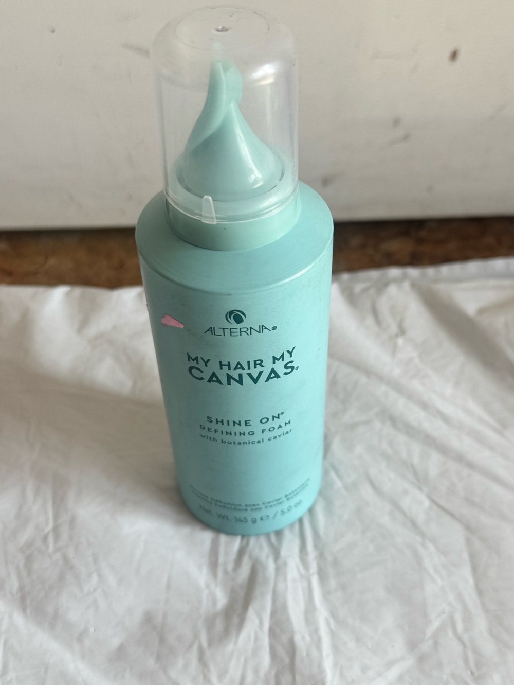 My Hair My Canvas Shine On Defining Foam -